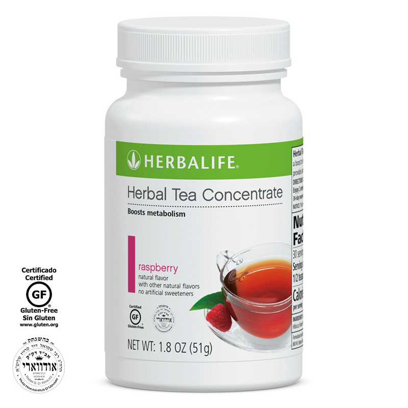 Herbal Tea Concentrate Raspberry 1.8 Oz Herbalife Nutrition Jamaica